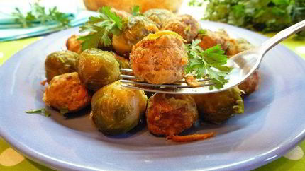 Брюссельская капуста с фрикадельками