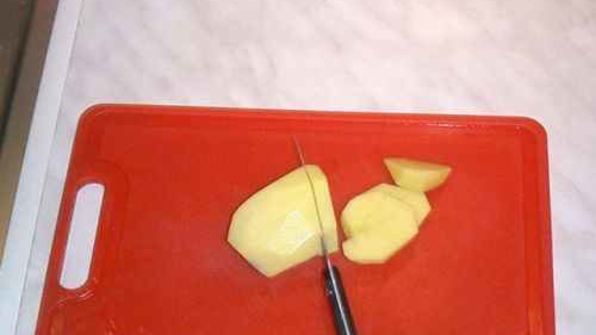 фрикадельки с печеным картофелем