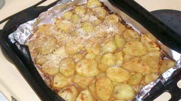 фрикадельки с печеным картофелем