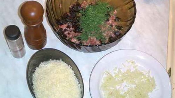 фрикадельки с печеным картофелем