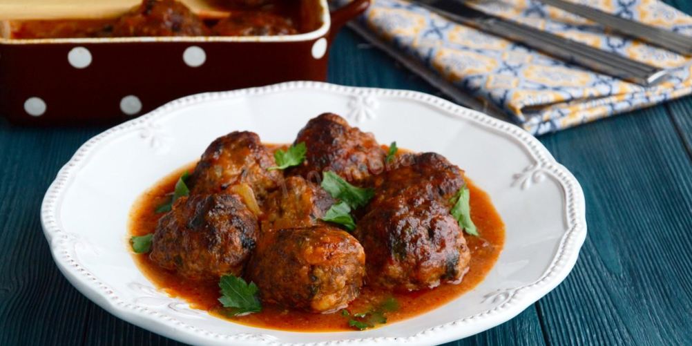 Рецепт фрикаделек в духовке с подливкой