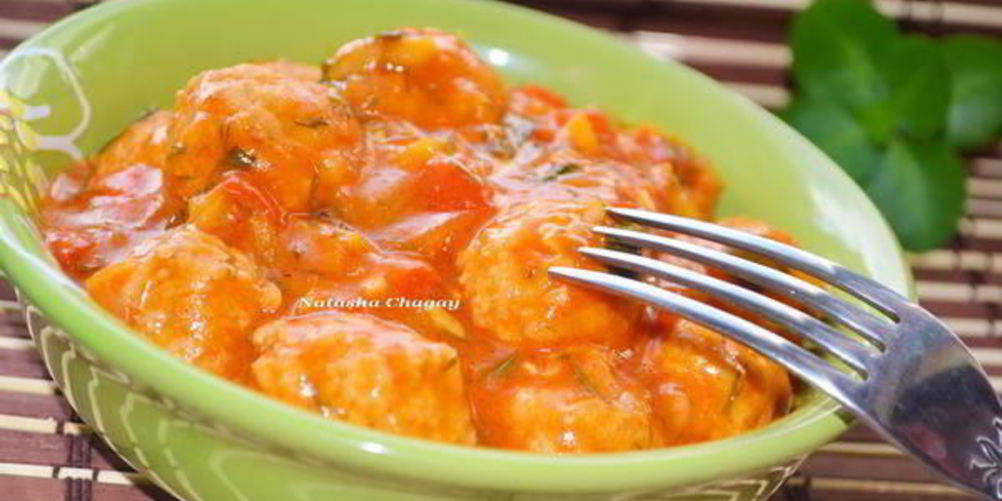 Рецепт фрикаделек в остром соусе