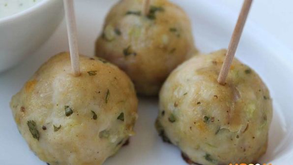 куриные фрикадельки в духовке с соусом