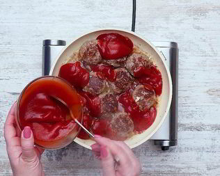 Кускус с фрикадельками