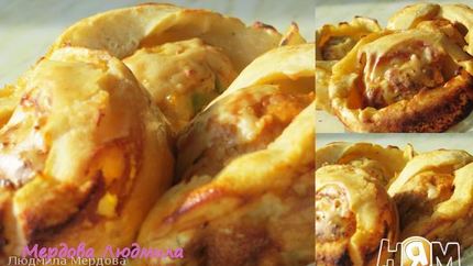 Закуска Фрикадельки в облаках