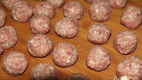 закуска из грибов с фрикадельками