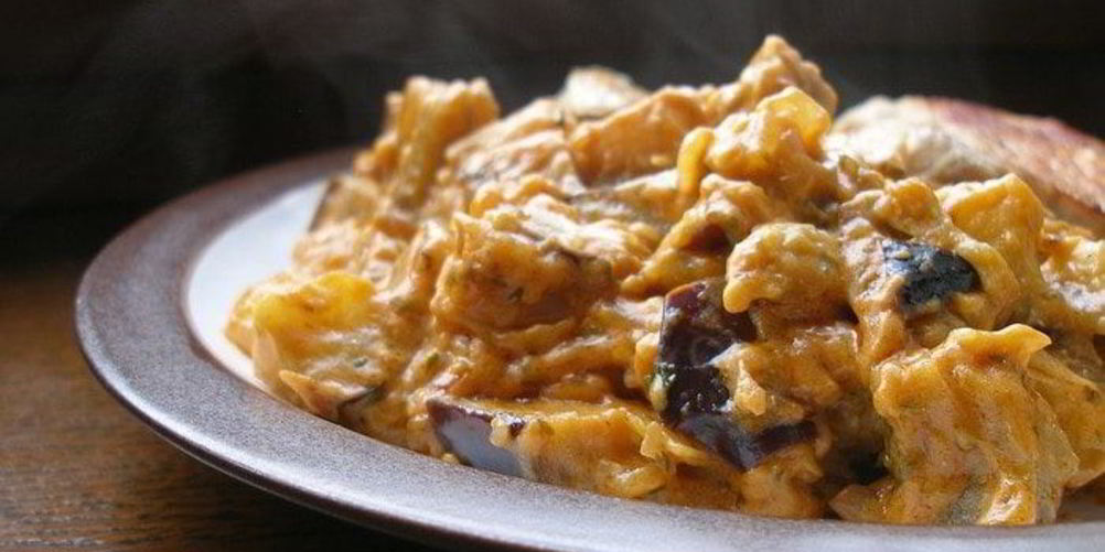 Рецепт гарнира из баклажанов