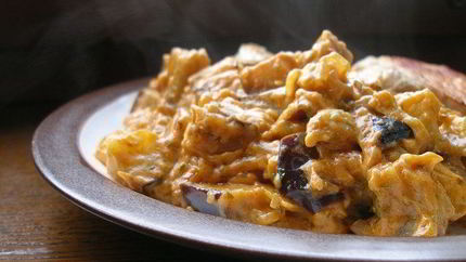 Гарнир из баклажанов