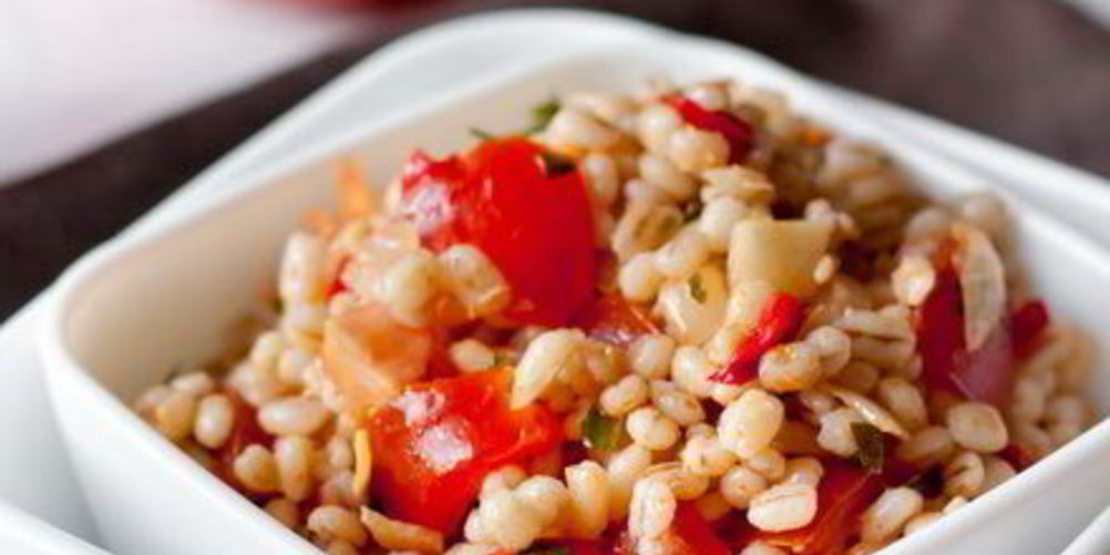 Рецепт гарнира из перловки с овощами
