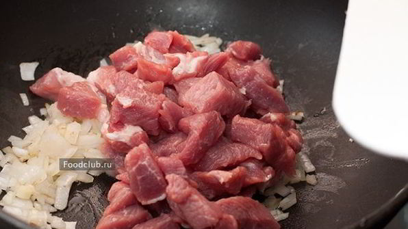 бабушкин рис со свининой