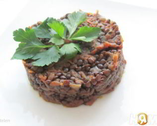 Чечевица с овощами