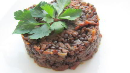 Чечевица с овощами