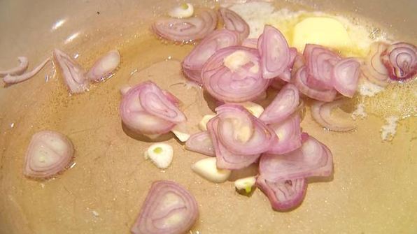 чечевица в сливочно-томатном соусе