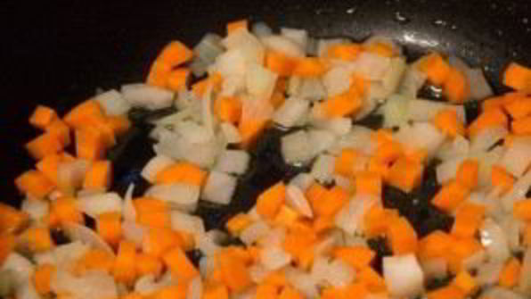 чесночный рис с курицей