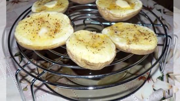 картофель печеный в микроволновке