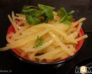 Картофель по-корейски