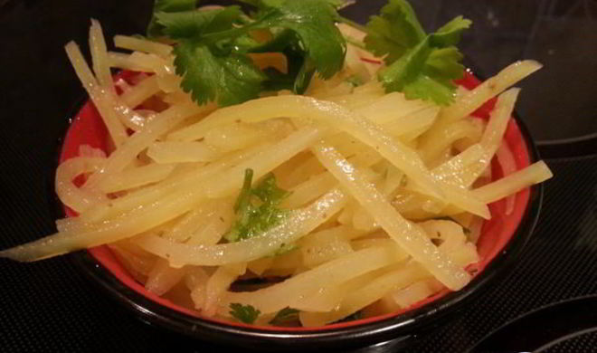 Картофель по-корейски