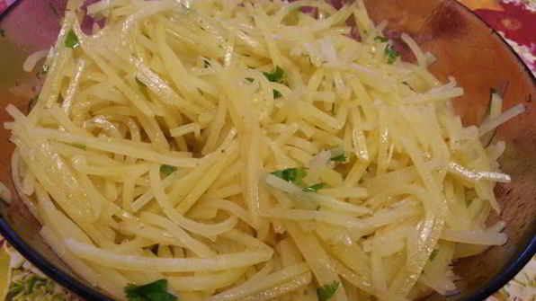 картофель по-корейски