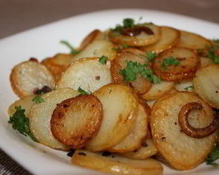 Картофель по-лионски