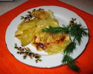 Картофель по швейцарски