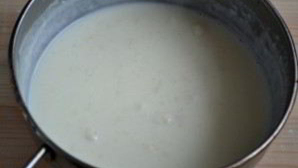 картофель под соусом бешамель