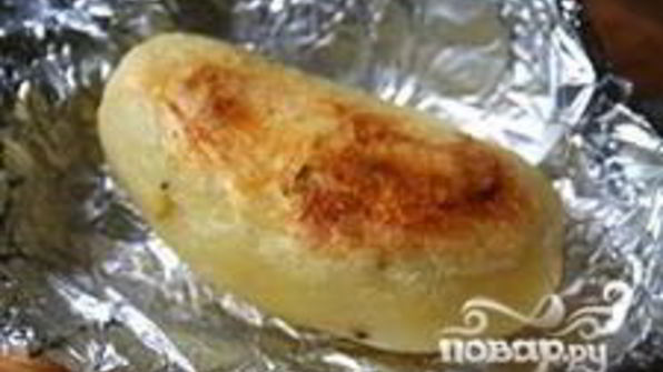 картофель под соусом