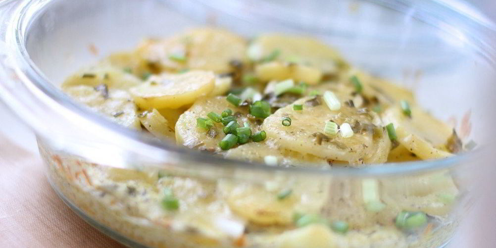 Рецепт картофеля под сыром