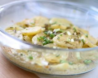 Картофель под сыром