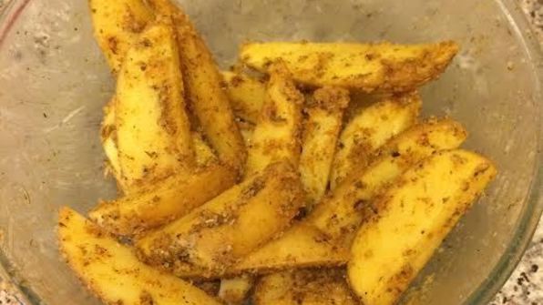 картофель с пармезаном