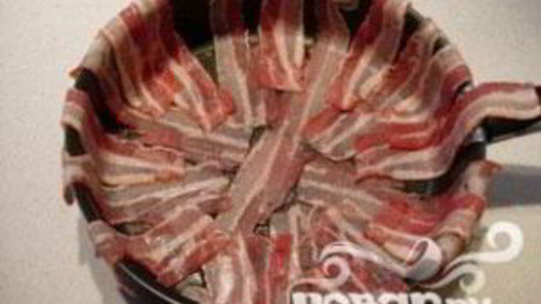 картофель в беконе