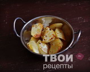 Картофель в рукаве