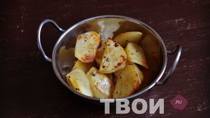 Картофель в рукаве