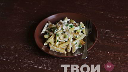 Картофель в сметане