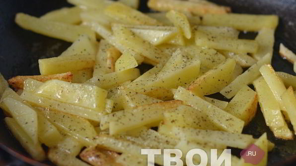 картофель в сметане