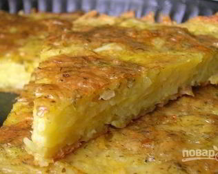 Картошка в духовке с сыром и майонезом