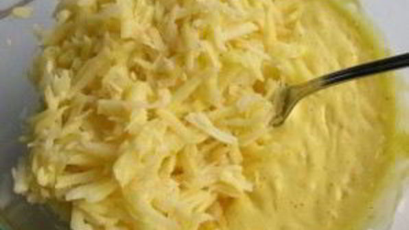 картошка в духовке с сыром и майонезом