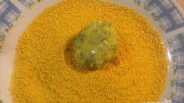 крокеты из шпината с сыром