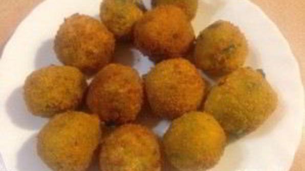 крокеты из шпината с сыром