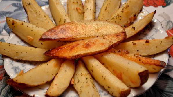 пряный картофель дольками