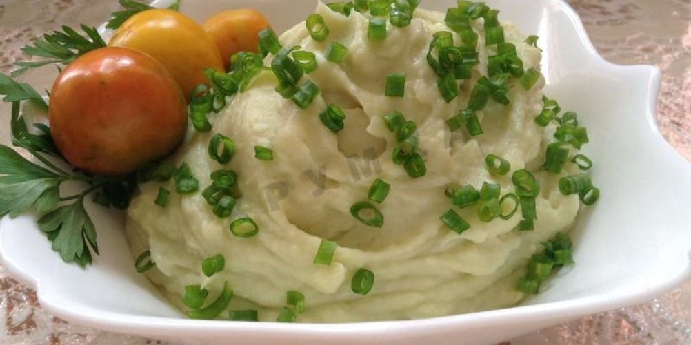 Рецепт пюре из цветной капусты