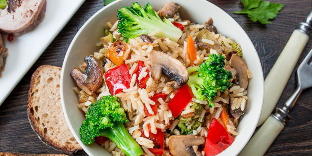 Рецепт рассыпчатого риса с овощами