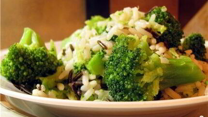 Рис с брокколи