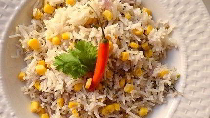 Рис с кукурузой в мультиварке