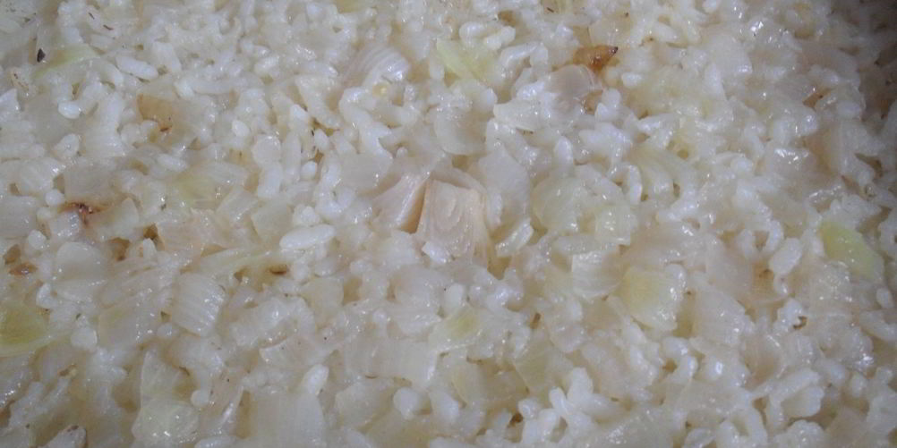 Рецепт риса с луком по-болгарски