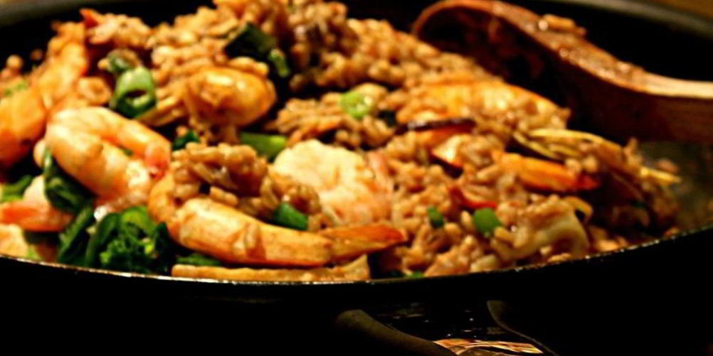 Рецепт риса с морепродуктами по-японски