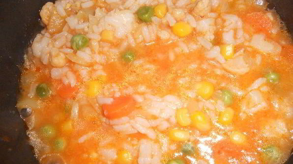 рис с овощами