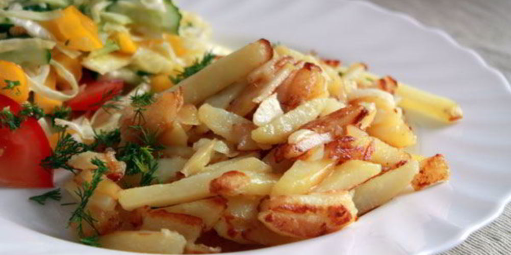 Рецепт жареной картошки