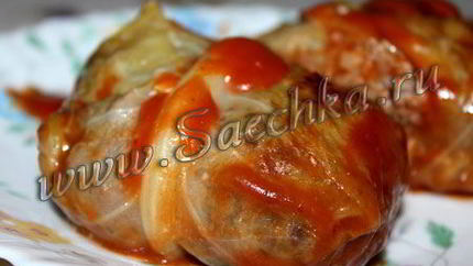 Голубцы из молодой капусты