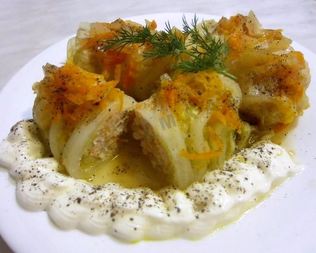 Голубцы из пекинской капусты в кастрюле
