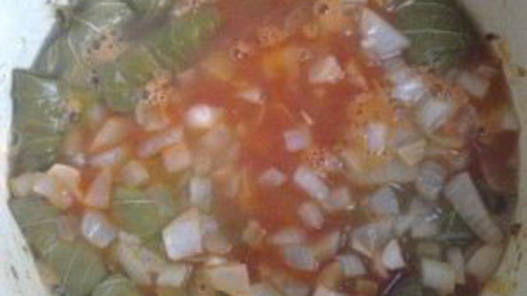 голубцы из виноградных листьев